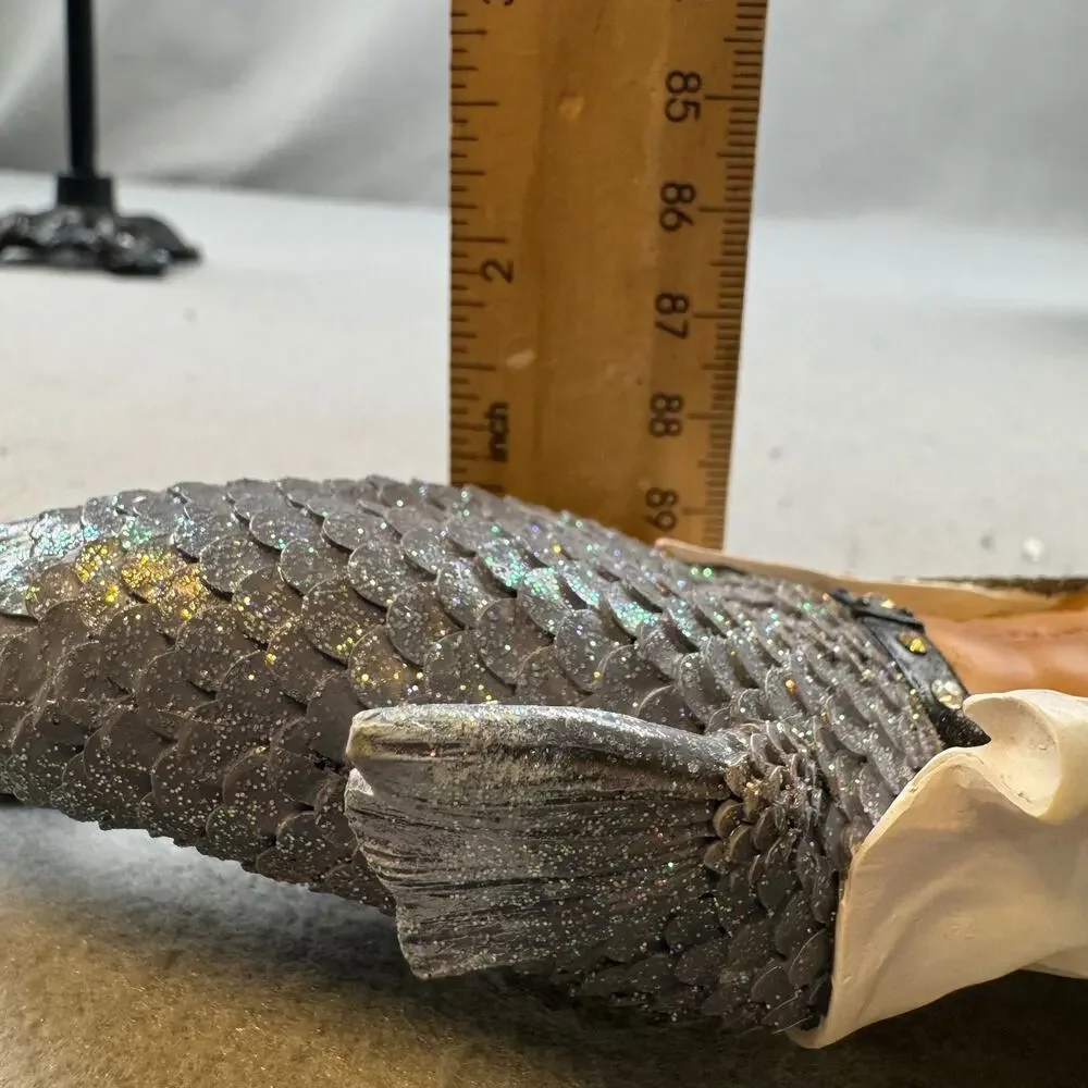 December Diamonds Fifty Shades of Grey Inspired Merman Silver Glitter Tail 2013